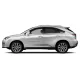 Lexus RX Painted Body Side Moldings 2010 - 2015
