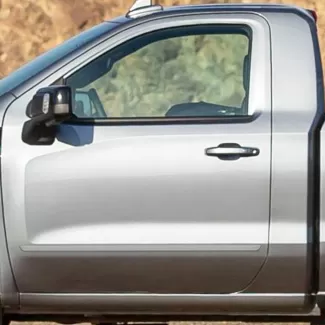 Chevrolet Silverado 1500 Regular Cab Painted Body Side Molding 2019 - 2026