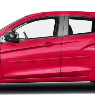 Chevrolet Spark Painted Body Side Moldings 2016 - 2023