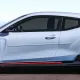 Hyundai Veloster Painted Body Side Moldings 2019 - 2022