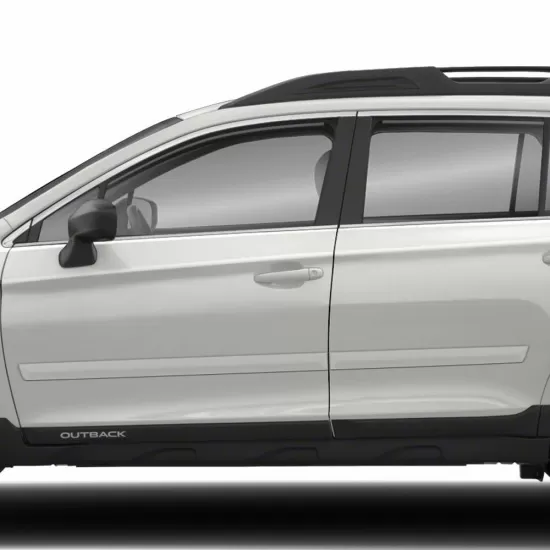 Subaru Outback Painted Body Side Moldings 2010 - 2019