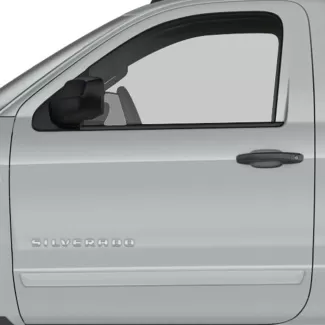 Chevrolet Silverado Regular Cab Painted Body Side Molding 2014 - 2018
