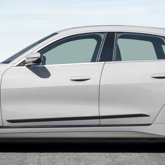 BMW 4 Series Gran Coupe 5 Door Hatchback Painted Body Side Molding 2021 - 2023 / FE7-BMW4-GC-21 (FE7-BMW4-GC-21) by www.Sportwing.com