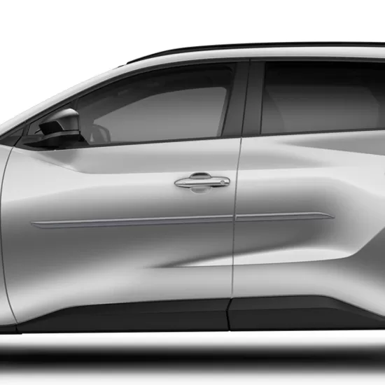 Toyota bZ4X Painted Body Side Molding 2023 - 2024 / FE7-BZ4X (FE7-BZ4X) by www.Sportwing.com