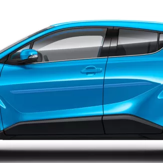 Toyota C-HR Painted Body Side Moldings 2018 - 2023