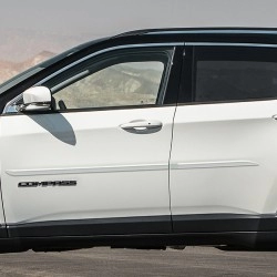  Jeep Compass Painted Body Side Molding 2017 - 2025 / FE7-COMPASS17