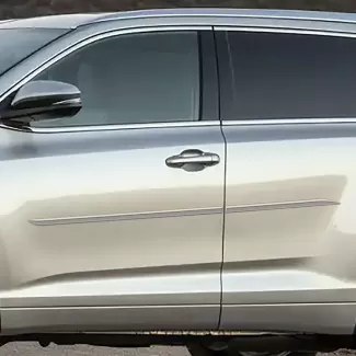 Toyota Highlander Painted Body Side Moldings 2014 - 2019