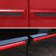 Honda Civic 4 Door Painted Moldings with a Color Insert 2016 - 2021