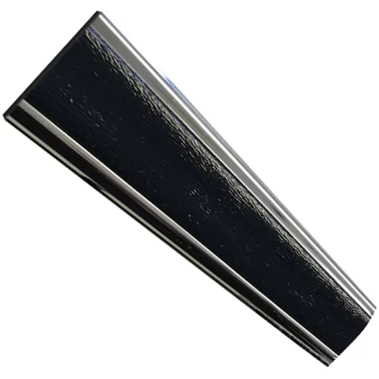 Body Side Molding Trim - 60' Roll - 1 1/8” Wide - Black with Chrome