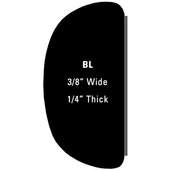 Body Side Molding & Wheel Well Trim - 60' Roll - 3/8” Wide - Black