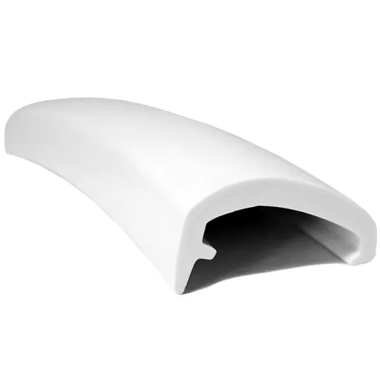 Track Cover Molding - 150' Roll - 7/8” Wide - White