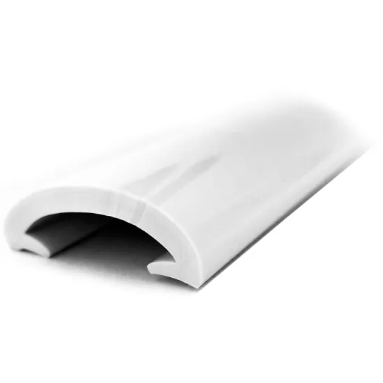 Track Cover Molding Trim 65' Roll - 1 1/8” Wide - Multiple Colors