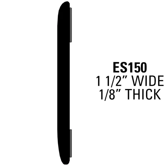 Body Side Molding Trim - 65' Roll - 1 1/2” Wide - Black