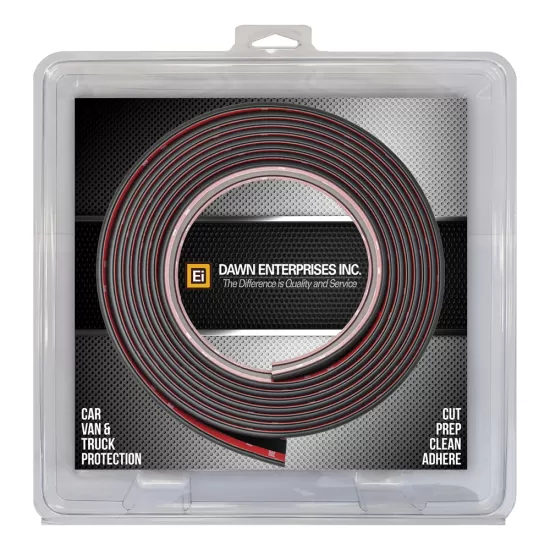 Body Side Molding Trim - 18' Roll - 2” Wide - Black