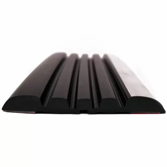 Chevy/GMC 1988–1999 OBS Replacement Body Side Molding - 34 Ft Roll - 2 3/8” Wide - Black & Chrome