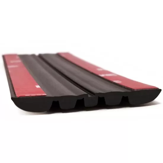 Chevy/GMC 1988–1999 OBS Replacement Body Side Molding - 34 Ft Roll - 2 3/8” Wide - Black & Chrome