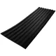 Universal Running Board Ribbed Tread Molding - 50 Ft Roll - 4" Wide - Black