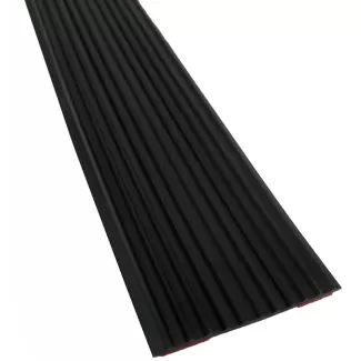 Universal Rocker Panel & Truck Bed Molding Trim - 16 Ft Roll - 2” Wide - Black