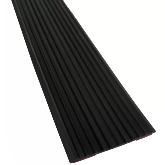 Universal Rocker Panel & Truck Bed Molding Trim - 16 Ft Roll - 2” Wide - Black