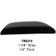 Body Side Molding Trim - 1 7/8” Wide - Three 7' Pieces - Black