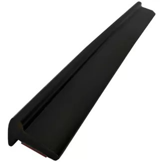 Wheel Well Trim Molding with Lip - 100' Roll - 1/2” Wide - Black