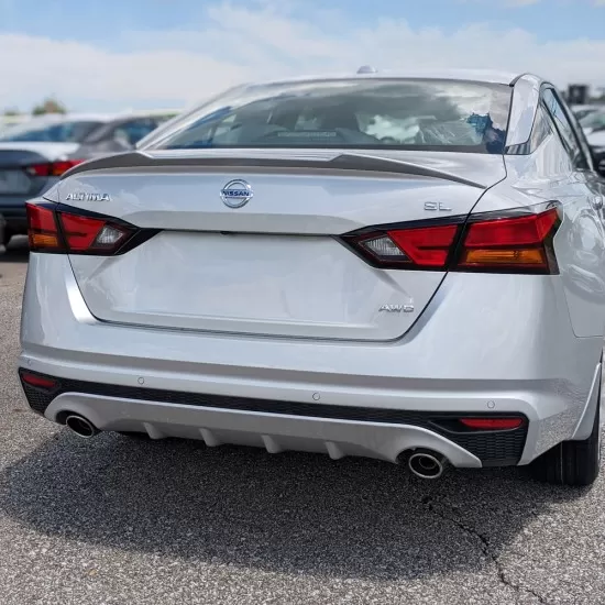  Nissan Altima Custom Style Flush Mount Rear Deck Spoiler 2019 - 2025 / ALT19-CUS-FM