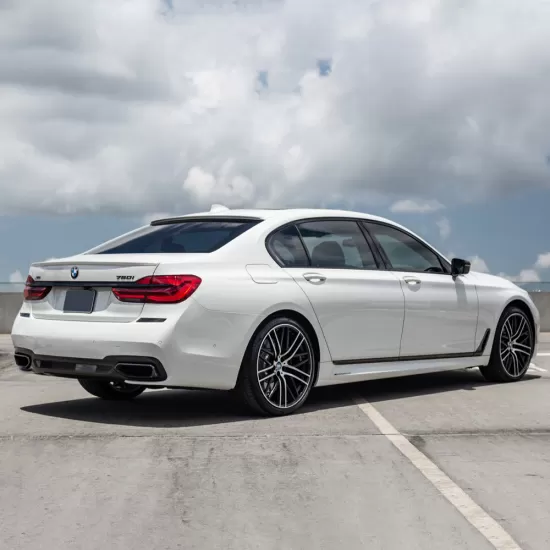 BMW 7-Series Factory Style Painted Rear Trunk Spoiler Wing 2016 - 2022