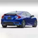 Honda Civic Coupe Factory Style Painted Rear Trunk Spoiler Wing 2016 - 2021