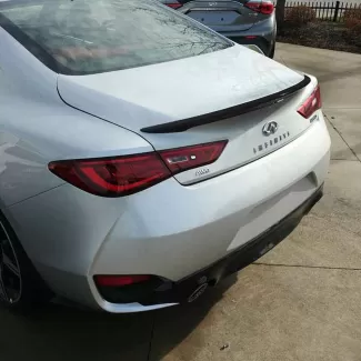 Infiniti Q60 Factory Style Painted Rear Trunk Spoiler Wing 2017 - 2023