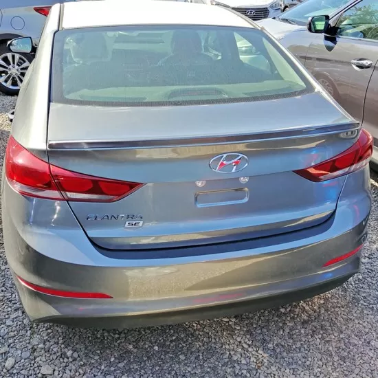 Hyundai Elantra Factory Style Flush Mount Rear Deck Spoiler 2017 - 2018 / SA-ELA17 (SA-ELA17) by www.Sportwing.com