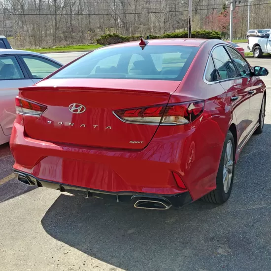 Hyundai Sonata Factory Style Painted Rear Trunk Spoiler Wing 2018 - 2019