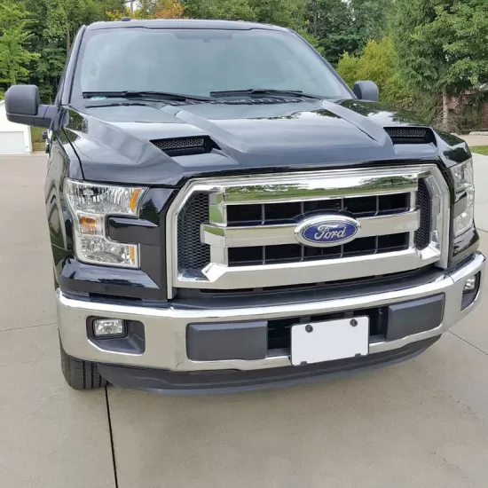 Ford F-150 Painted Functional Ram Air Hood 2015 - 2020 / RAHF15015 (RAHF15015) by www.Sportwing.com