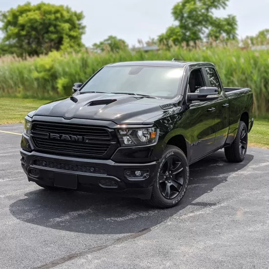  Ram 1500 Painted Functional Ram Air Hood 2019 - 2026 / RAHRAM19