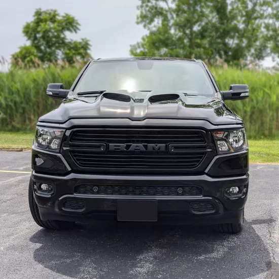  Ram 1500 Painted Functional Ram Air Hood 2019 - 2026 / RAHRAM19
