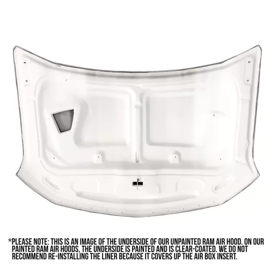  Chevrolet Silverado 1500 Painted Functional Ram Air Hood 2019 - 2025 / RAHSIL19