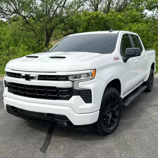  Chevrolet Silverado 1500 Painted Functional Ram Air Hood 2019 - 2025 / RAHSIL19