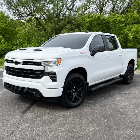  Chevrolet Silverado 1500 Painted Functional Ram Air Hood 2019 - 2025 / RAHSIL19