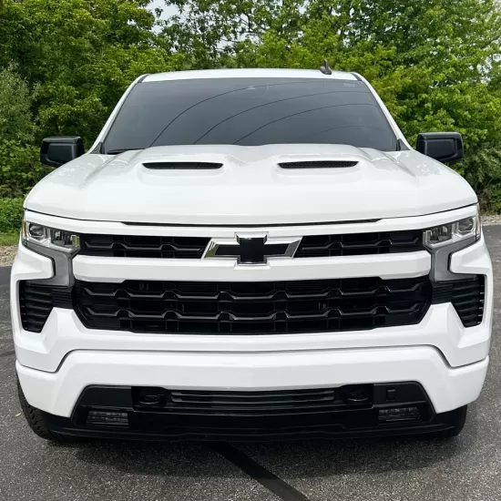  Chevrolet Silverado 1500 Painted Functional Ram Air Hood 2019 - 2025 / RAHSIL19