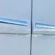 Toyota Tacoma Access Cab Painted Body Side Moldings with Chrome Inserts 2005 - 2023