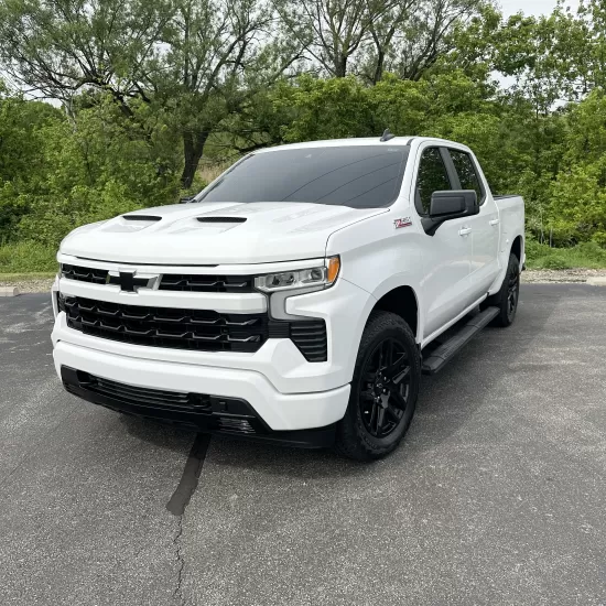 OEM GM Gloss Black Z71 Emblem For 2019-2025 Chevy Silverado 1500 Grill - Genuine Part #84384428