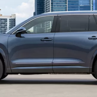 Lexus TX Painted Body Side Moldings with Chrome Inserts 2024 - 2026