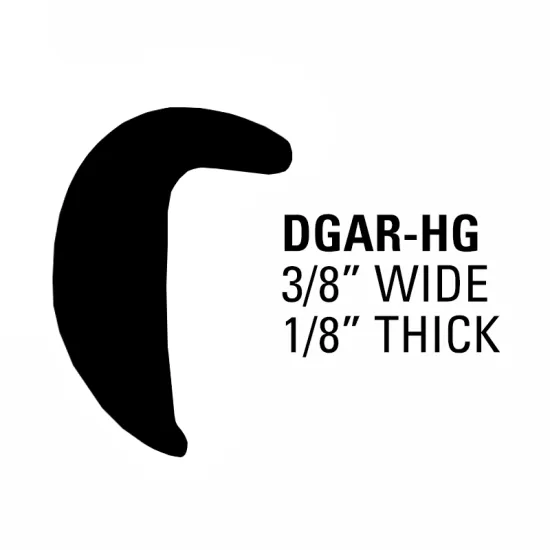 L-Shape Car Door Edge Protector Guard Flexible Trim - 16 Ft Roll - 3/8” Wide - Multiple Colors