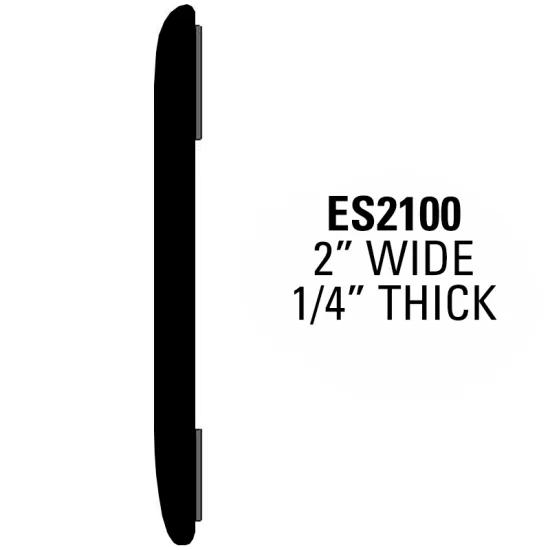 Universal Body Side Molding Trim - 18 Ft Roll - 2” Wide - Black