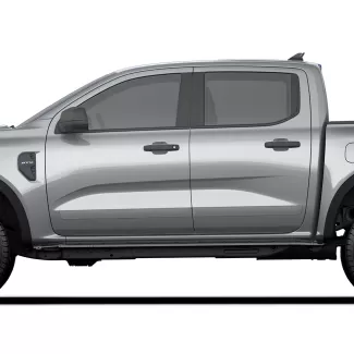 Ford Ranger Super Crew Cab Painted Body Side Moldings 2024 - 2025