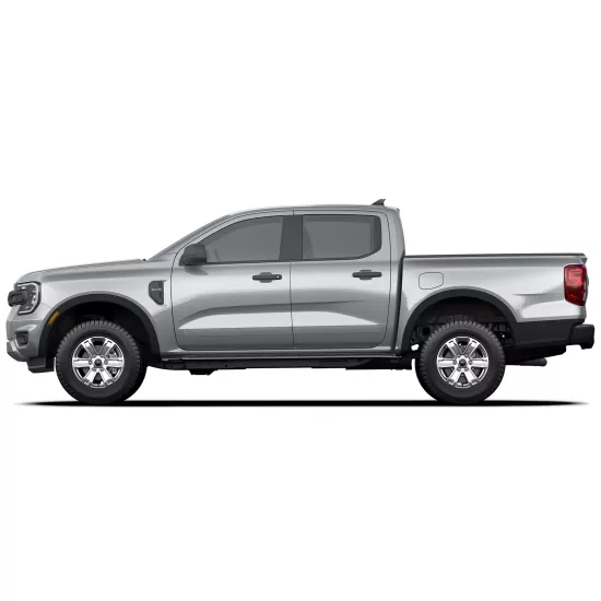 Ford Ranger Super Crew Cab Painted Body Side Moldings 2024 - 2025