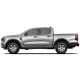 Ford Ranger Super Crew Cab Painted Body Side Moldings 2024 - 2025