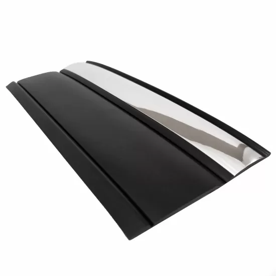 Chevy/GMC 1999–2006 Replacement Body Side Molding - 19 Ft Roll - 4 3/16” Wide - Black & Chrome
