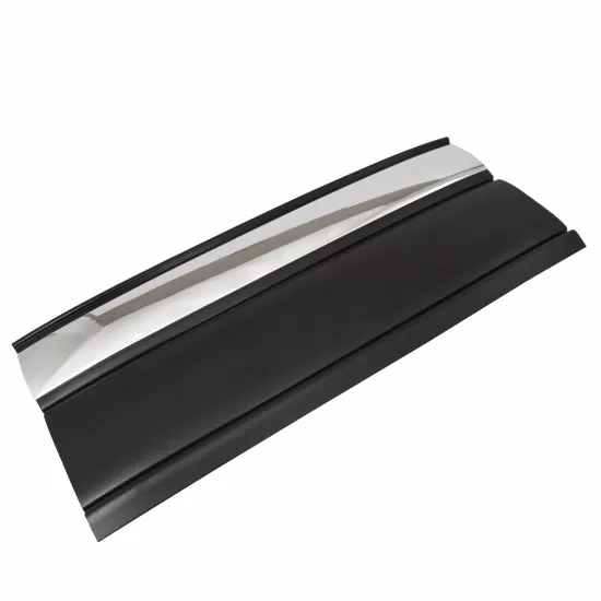 Chevy/GMC 1999–2006 Replacement Body Side Molding - 19 Ft Roll - 4 3/16” Wide - Black & Chrome