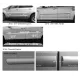Chevrolet Equinox Painted Body Side Moldings with Chrome Inserts 2010 - 2017