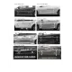 Lexus IS 4 Door Chrome Body Side Moldings 2014 - 2020